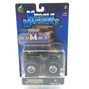 Muscle Machines The Mummy Carolina Crusher Monster Truck Pickup 4x4 Diecast 1/64